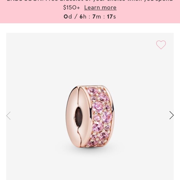 PANDORA BRACELET WITH FIVE CHARMS - Picture 5 of 6